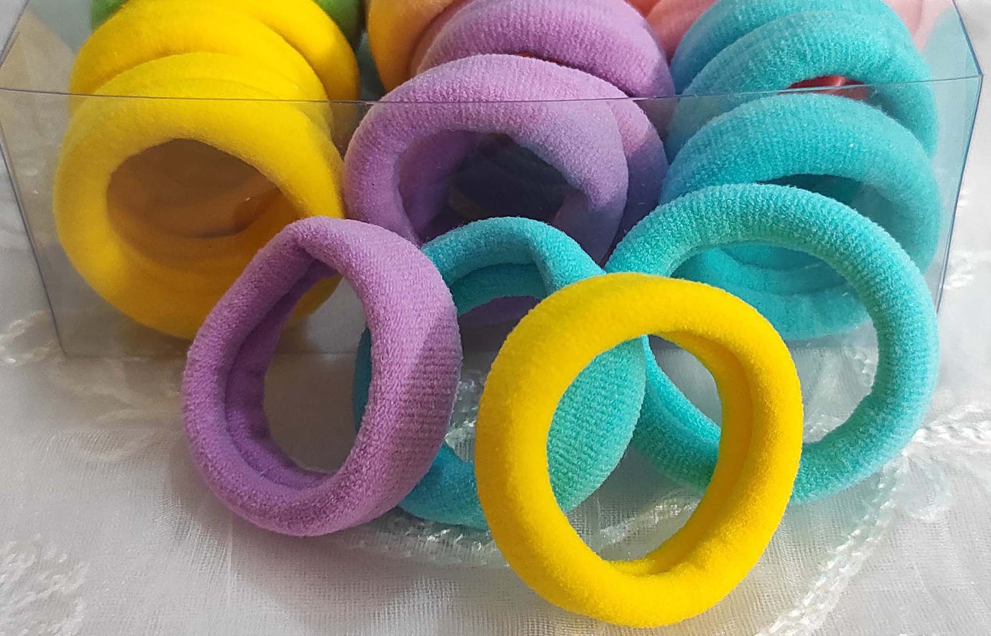 Multi colored Hair ties