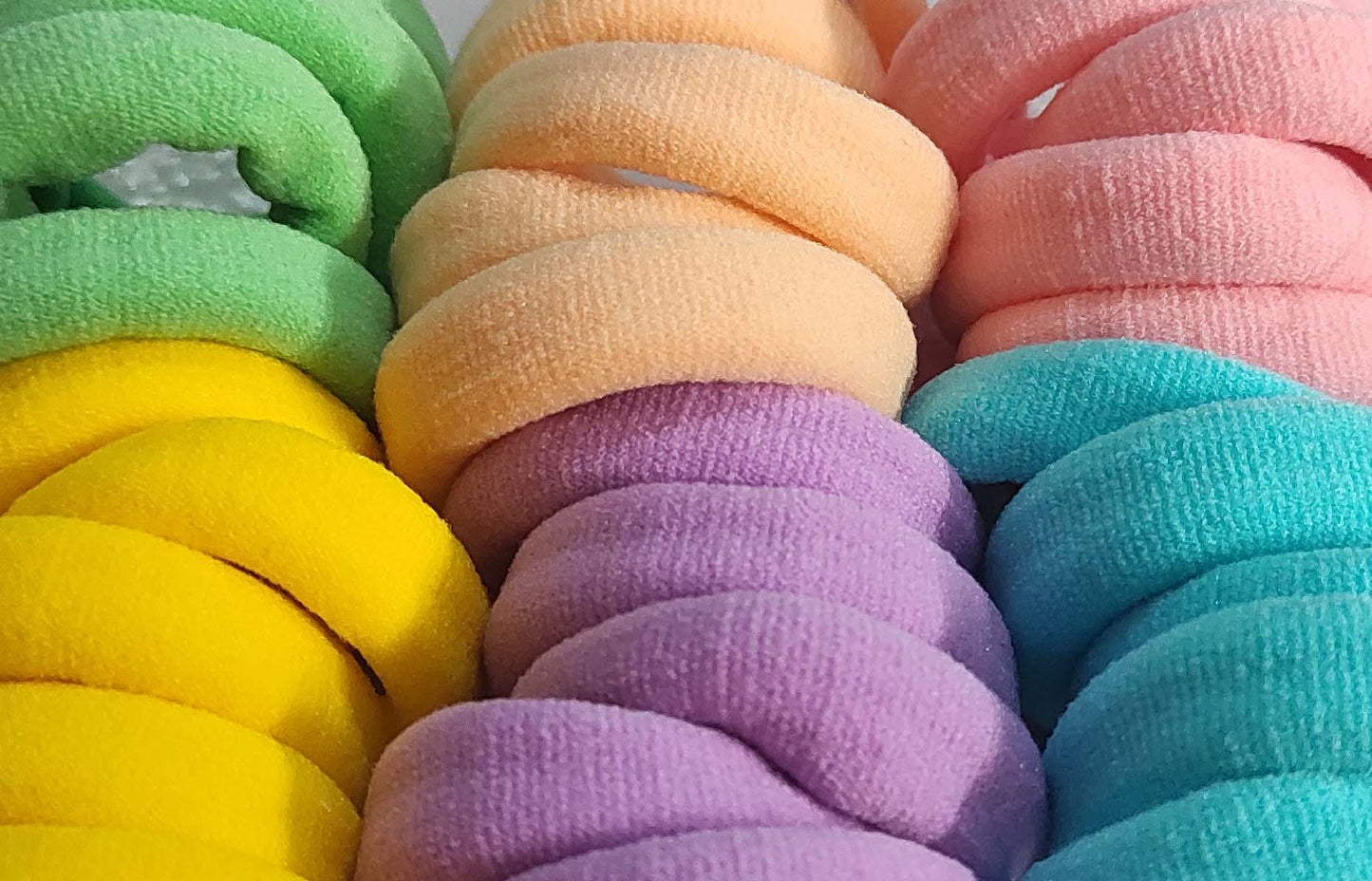 Multi colored Hair ties