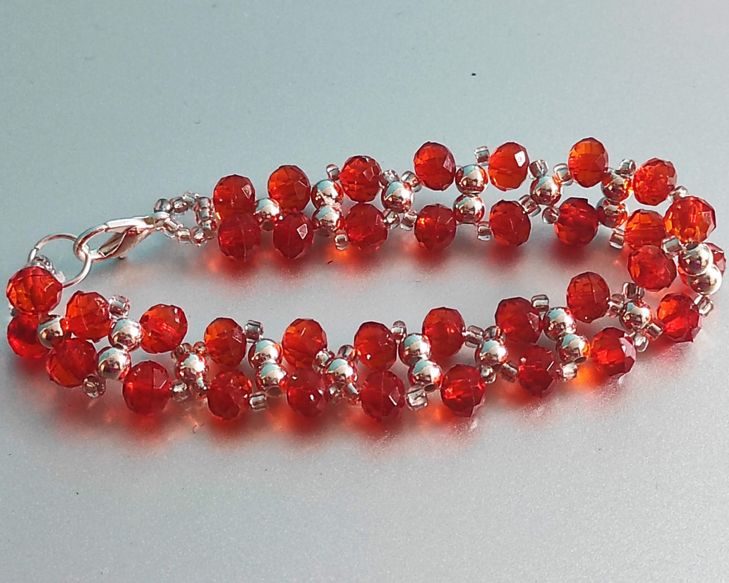 Red Beads Bracelet