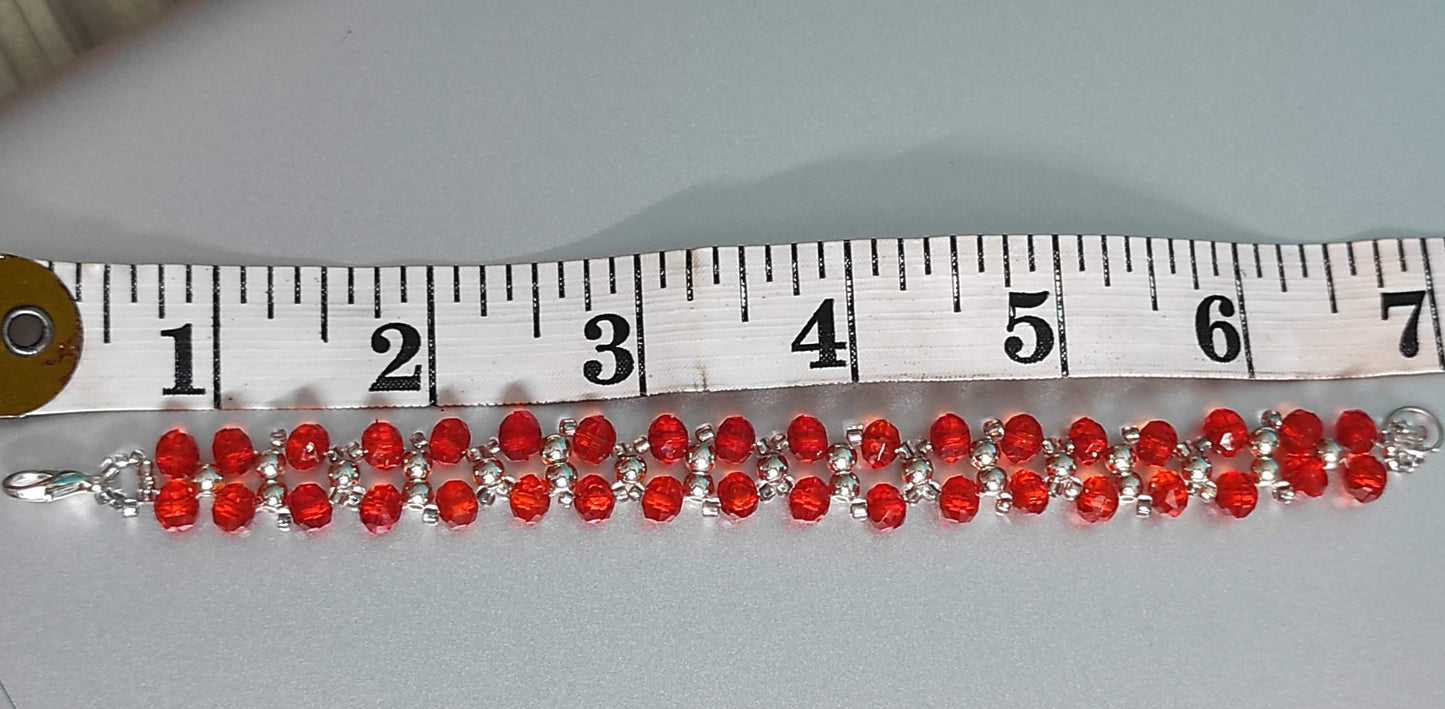 Red Beads Bracelet