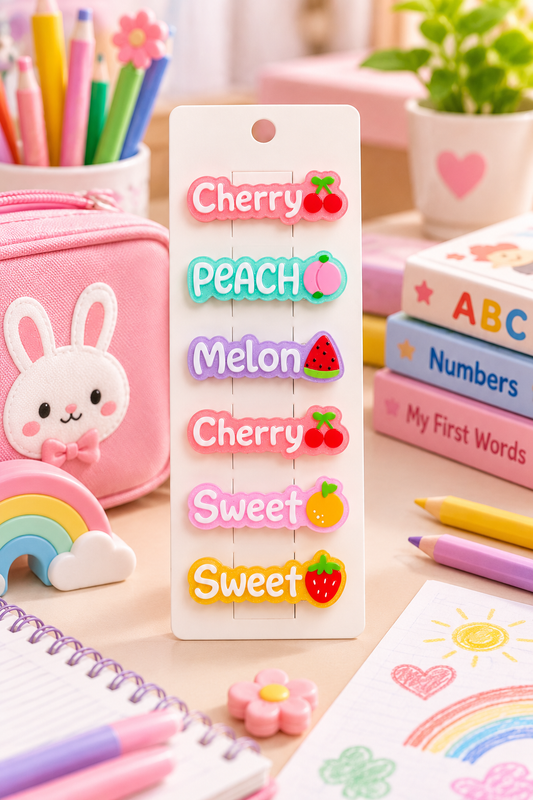 Multicolour Fruit Hair Clips for Girls | Cute Kids’ Hair Accessories